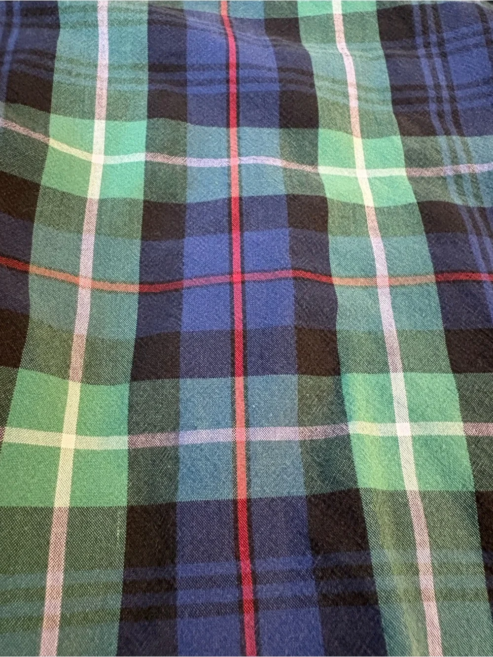Y2K J.Crew Men’s Slim Fit Plaid Cotton Button-Down Shirt Sz XL